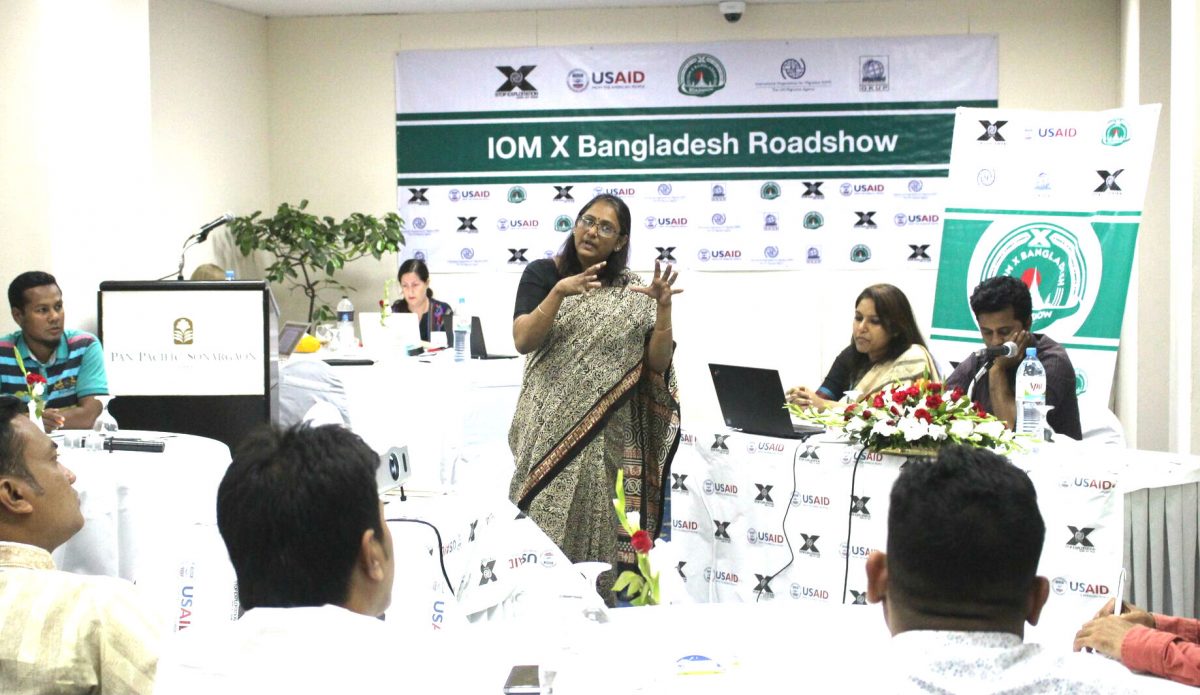 Journalist training in Bangladesh